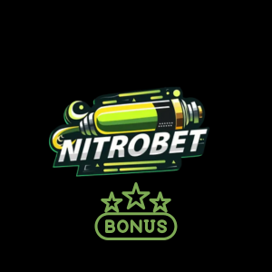 Nitrobet logo with a bonus symbol, representing special offers or promotions.